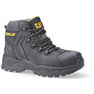 CAT Everett Metal Free  Safety Boots Black Size 11