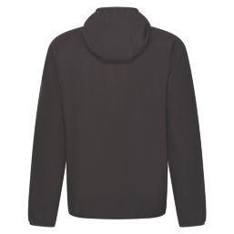 Regatta Navigate Hooded Zip Fleece Black/Seal Grey Large 41.5" Chest