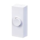 British General  Wired Door Chime Bell Push White