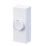 British General  Wired Door Chime Bell Push White