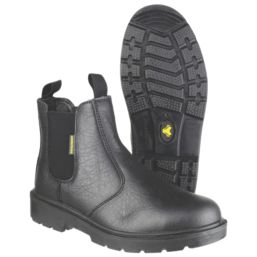 Amblers FS116 Size 5  Black  Steel Toe Cap Safety Dealer Boots