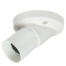 Knightsbridge  Angled Short Batten Lampholder Skirt Light Fitting B22 2.95" 10 Pack