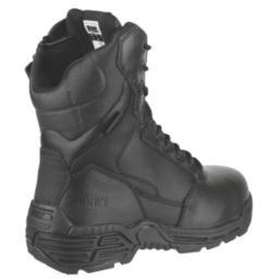 Magnum Stealth Force 8.0 CT CP Uniform Size 10  Black Water-Resistant  Safety Boots