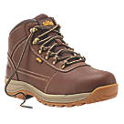 Site Amethyst   Safety Boots Brown Size 8