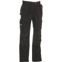 Herock Dagan Work Trousers Black 36" W 33/35" L