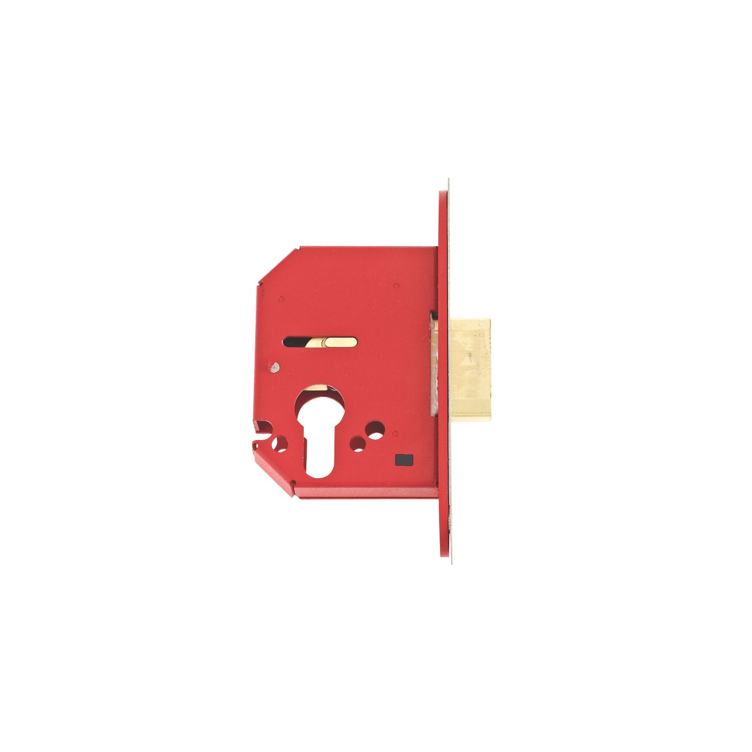 Union Fire Rated Stainless Steel Euro Profile Mortice Lock 68mm Case - 45mm Backset (3448D)