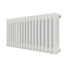 Azur 400mm x 830mm 2481BTU White Horizontal 3 Column Radiator