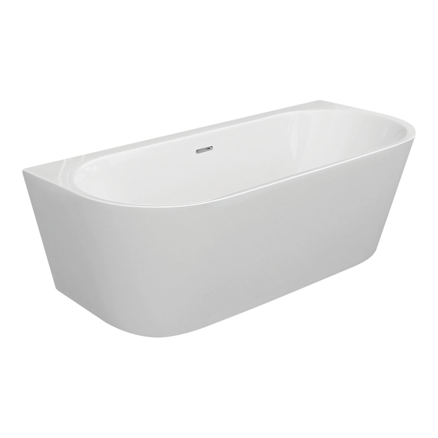 Florence Double-Ended Bath Acrylic No Tap Holes 1700mm x 750mm (344AE)