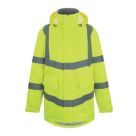 Regatta Hi-Vis Pro Contract Dover Parka Jacket Yellow X Large 53.1" Chest