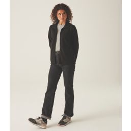 Regatta Micro Womens Fleece Black Size 20