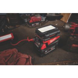 Milwaukee M18ALIS-0 18V Li-Ion RedLithium Cordless LED Service Area Light + 2.4A 2-Outlet Type A & C USB Charger - Bare