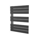 Ximax 745mm x 600mm 1526BTU Black Flat Designer Towel Radiator