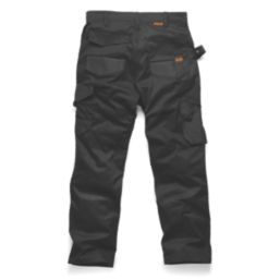 Scruffs TradeFlex Trousers Black 32" W 32" L