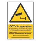 Essentials "CCTV In Operation" Sign 210mm x 148mm