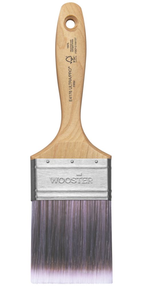 Wooster Ultra Pro Firm Flat Varnish Paint Brush 3" Screwfix