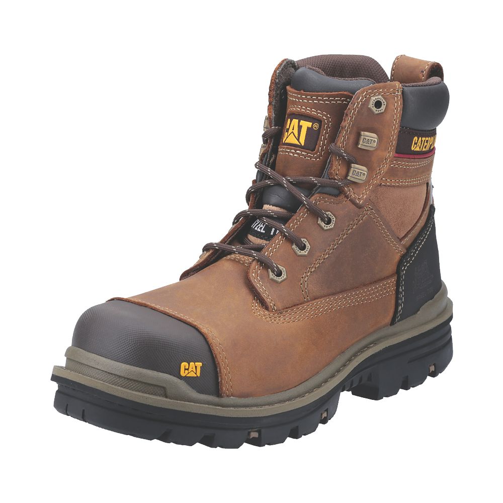 Caterpillar steel toe store boots review