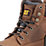 CAT Gravel   Safety Boots Beige Size 6