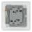 LAP  20A 16AX 2-Gang 2-Way Light Switch  Polished Chrome
