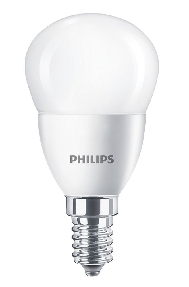 schapen Ongeschikt Vijftig Philips SES Mini Globe LED Light Bulb 470lm 5W - Screwfix