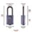 Squire CP60/2.5 Water-Resistant Long Shackle Combination  Padlock Blue 60mm