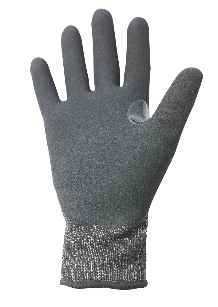 Site Thermal Cut Resistant Gloves Grey/Black Large (344RV)