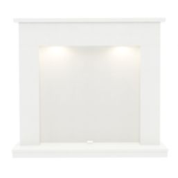 Be Modern Allensford Surround White Marble 1220mm x 1095mm