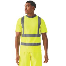 Regatta Pro Contract Short Sleeve Hi-Vis T-Shirt Yellow Medium 39.5" Chest