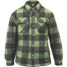Dickies Portland Long Sleeve Shirt Green X Small 34" Chest