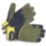 ClipGlove Shock Absorber   Synthetic Leather Gardening Gloves Navy / Khaki Medium