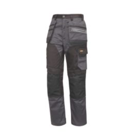 Site Kirksey Work Trousers Grey / Black 42" W 30" L