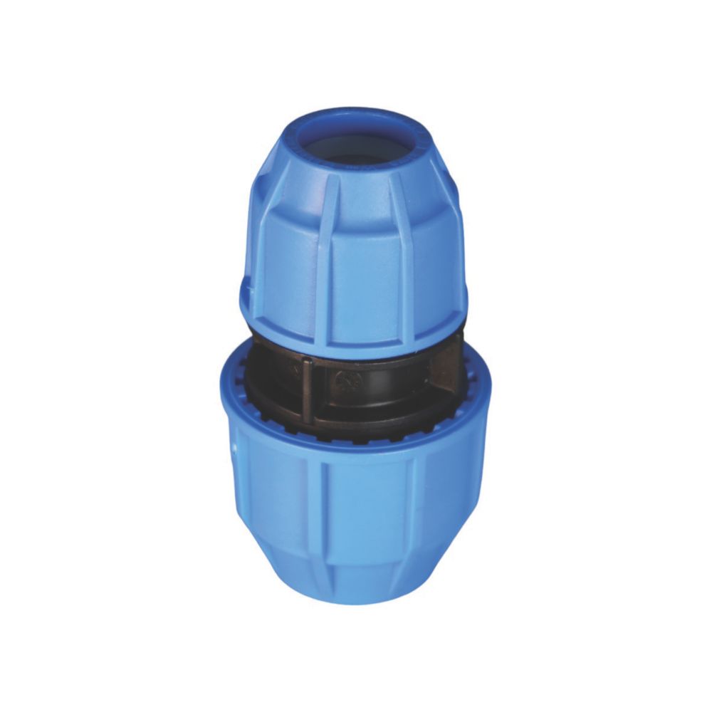 32mm x 20mm Reducing Coupler | for MDPE Pipe | Alakthene