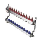 Warmup 10 Port S3 Underfloor Heating Manifold Stainless Steel