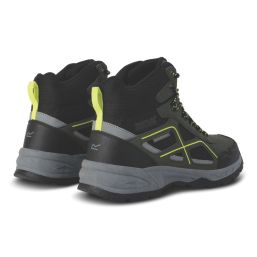Regatta Vendeavour Size 11  Dark Khaki / Lime Punch Waterproof  Non Safety Work Boots