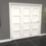 Green & Taylor 4-Panel Roomfold 3-Door Primed White Wooden Shaker Internal Bi-Fold Doors 2060mm x 1905mm