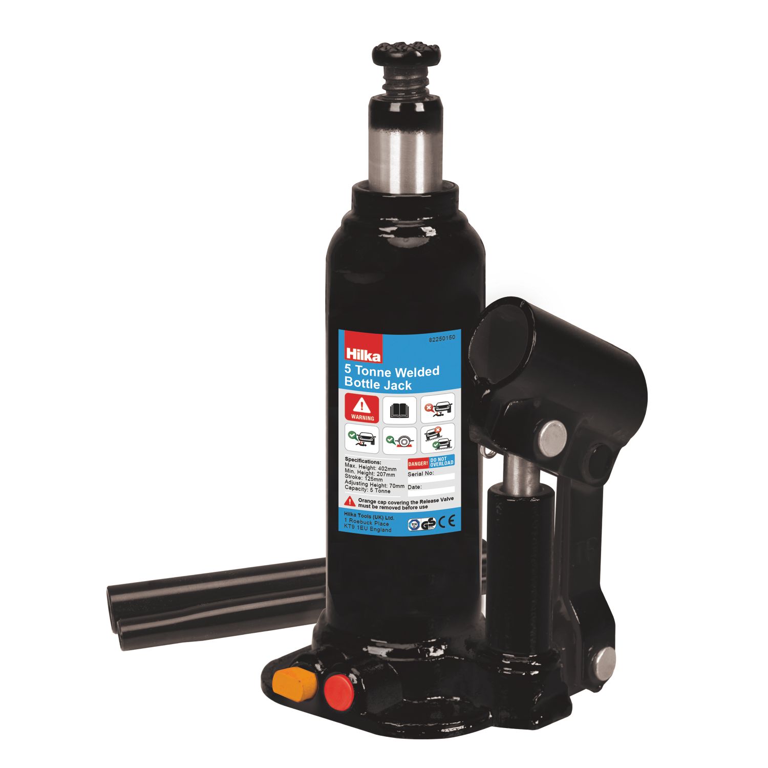 Hilka Pro-Craft 5 Tonne Bottle Jack (345HF)