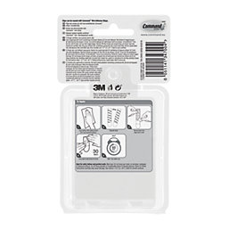 Command Clear Self-Adhesive Decorating Clips 40 Piece Set