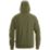 Snickers 2895 Logo Full Zip Hoodie Khaki Green X Large 46" Chest