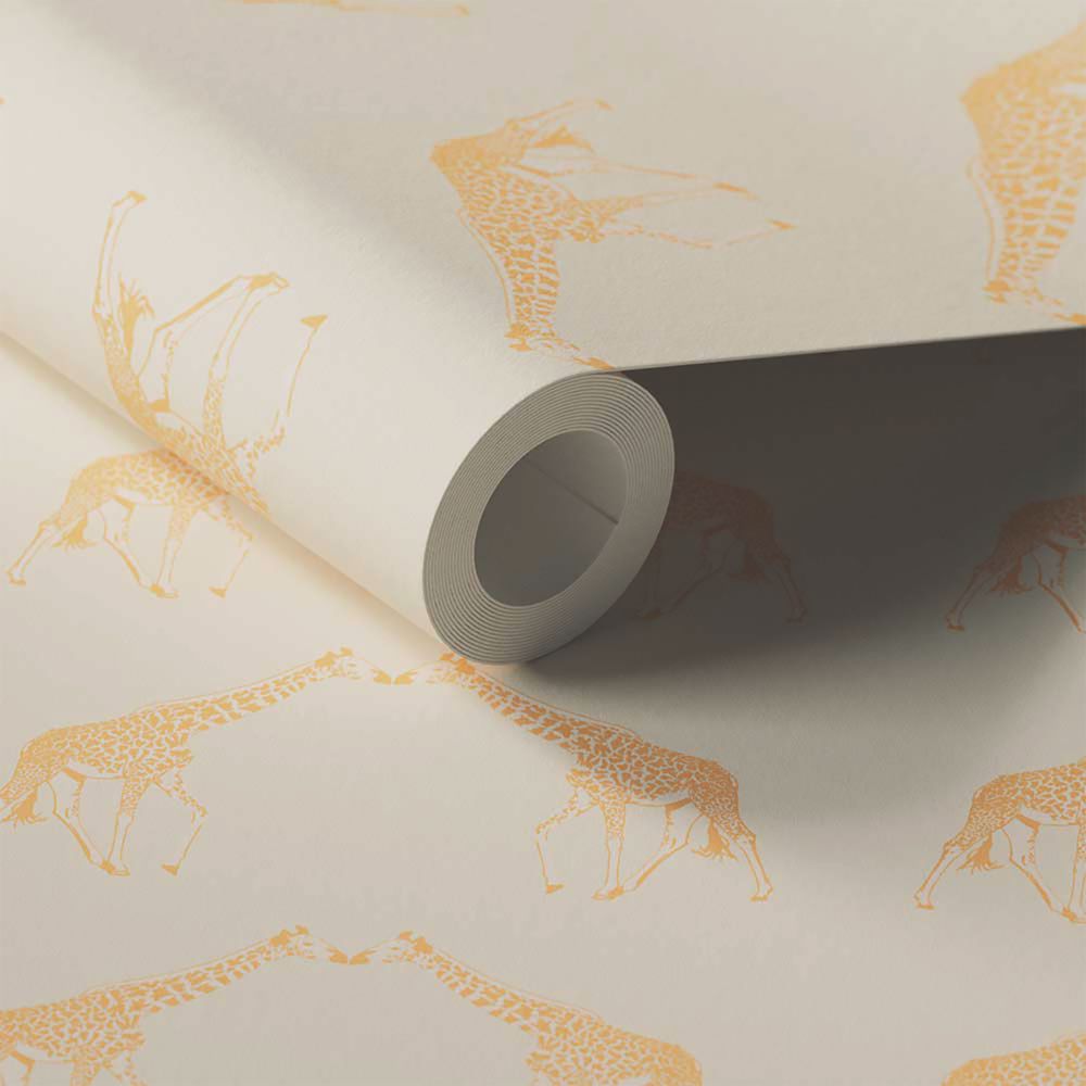 LickPro Yellow Animal 03 Wallpaper Roll 52cm x 10m Screwfix