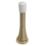 Smith & Locke Cone Spring Door Stops 24 x 79mm Polished Brass 10 Pack