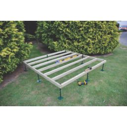 Shire  6' 6" x 6' 6" Timber Shed Base