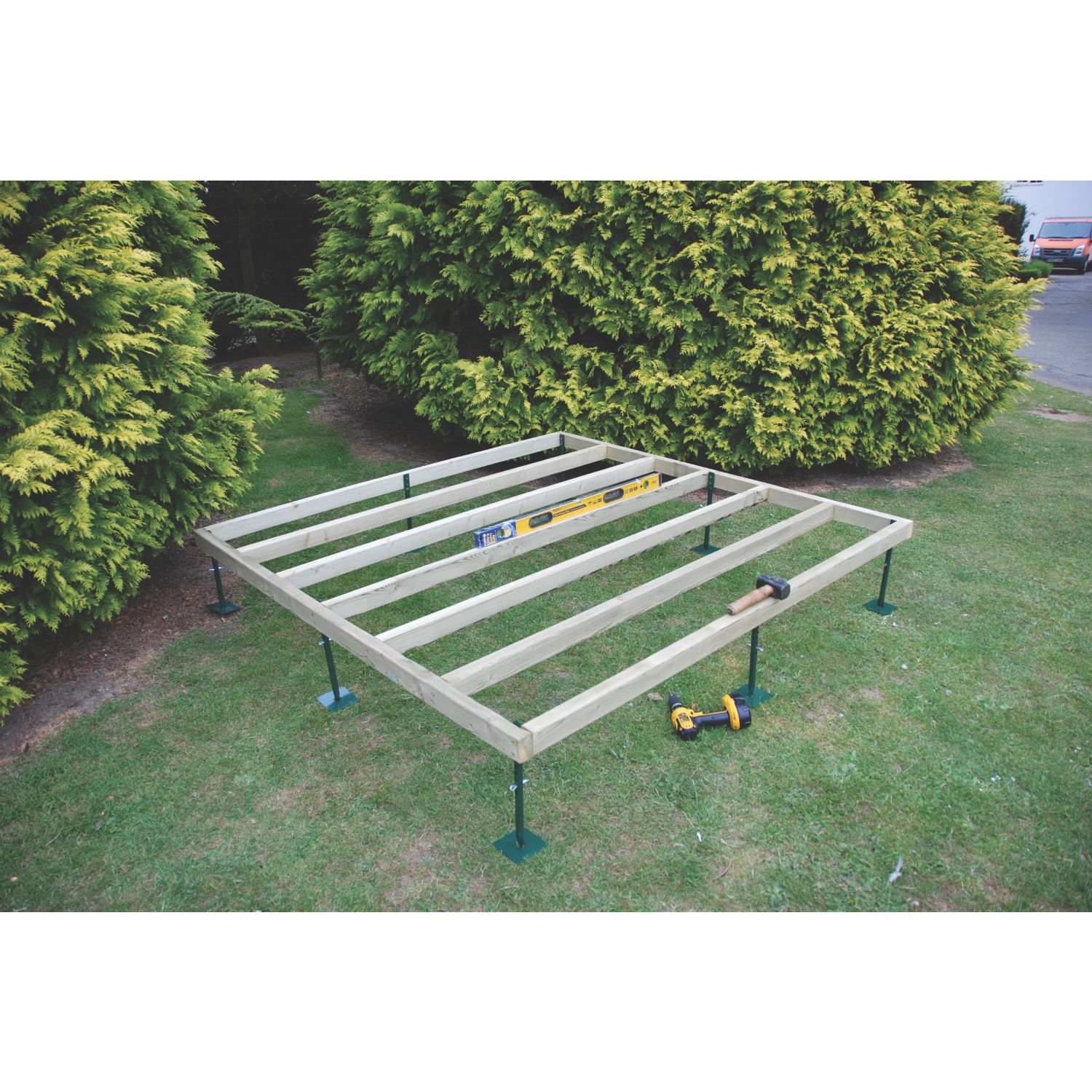 Shire 6' 6" x 6' 6" Timber Shed Base (345TJ)