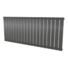 Ximax Oceanus 600mm x 1420mm 2584BTU Anthracite Horizontal Designer Radiator