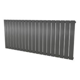 Ximax Oceanus 600mm x 1420mm 2584BTU Anthracite Horizontal Designer Radiator