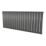 Ximax Oceanus 600mm x 1420mm 2584BTU Anthracite Horizontal Designer Radiator