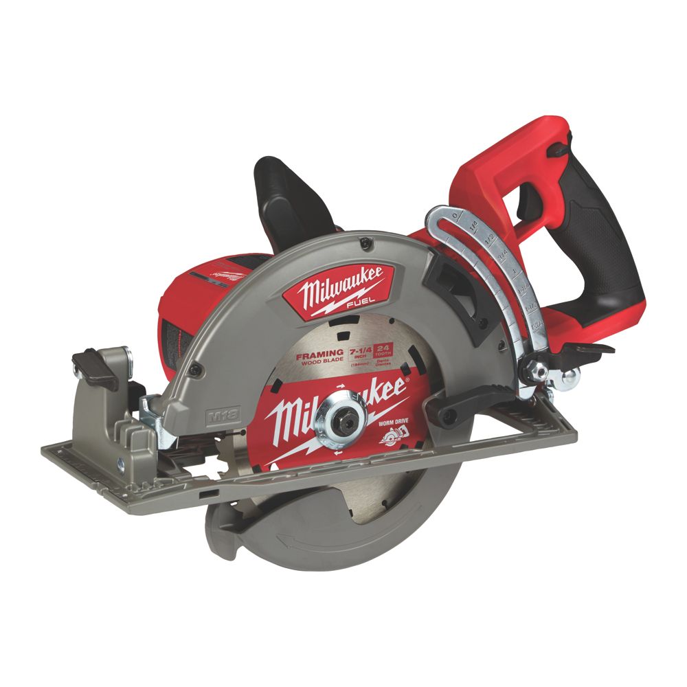 Milwaukee M18FCSRH66 0 FUEL 190mm 18V Li Ion RedLithium Brushless Cordless Circular Saw Bare Screwfix