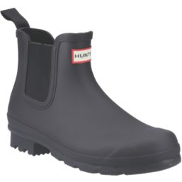 Hunter Original Chelsea Size 12  Black  Non Safety Dealer Boots