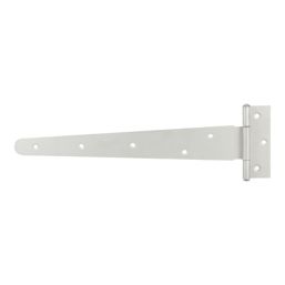 Smith & Locke Matt Silver Tee Hinges 400mm 2 Pack
