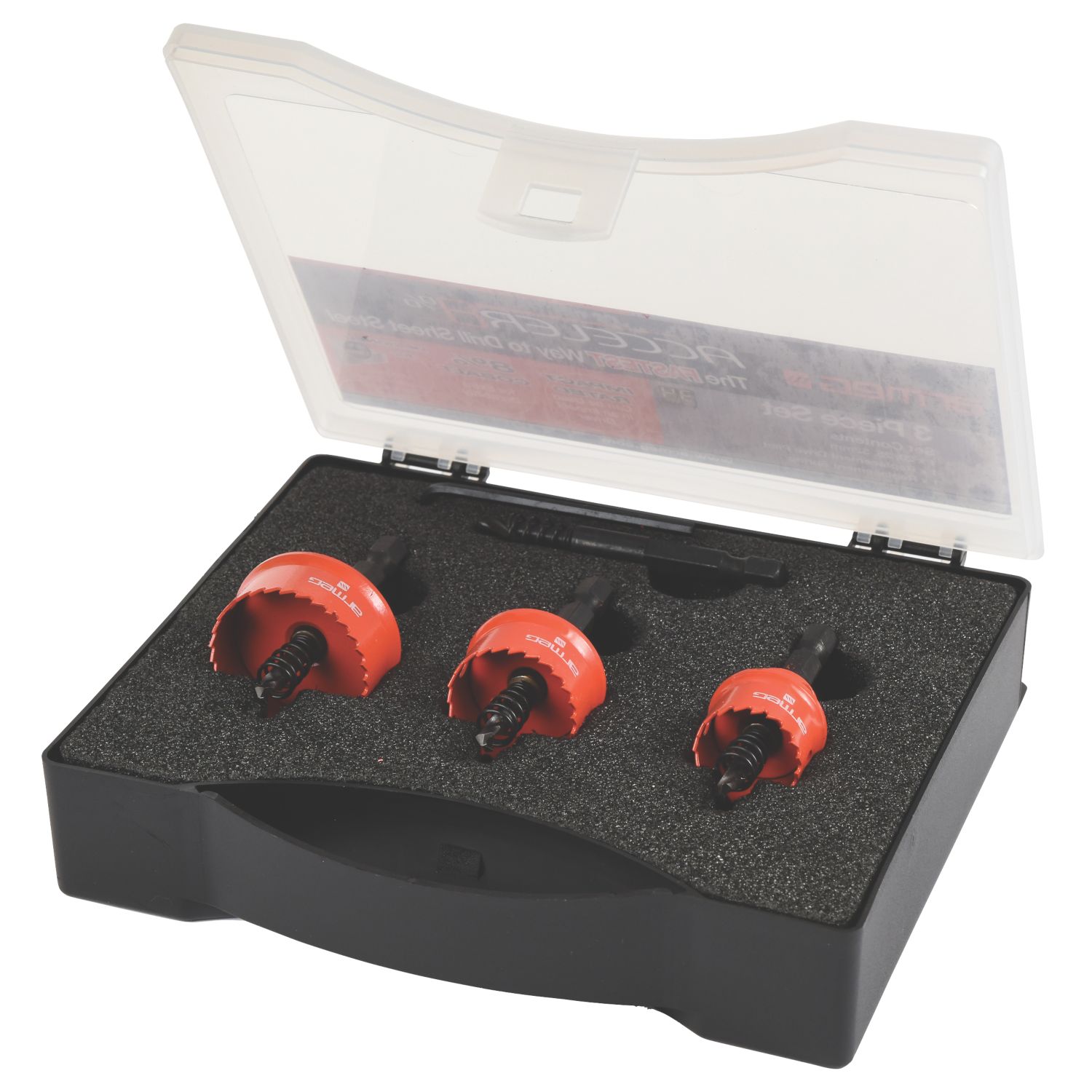 Armeg Acceler8 3-Saw Sheet Steel Holesaw Set (3461R)