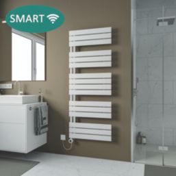 Ximax 1495mm x 600mm 2048BTU White Flat Electric Towel Radiator