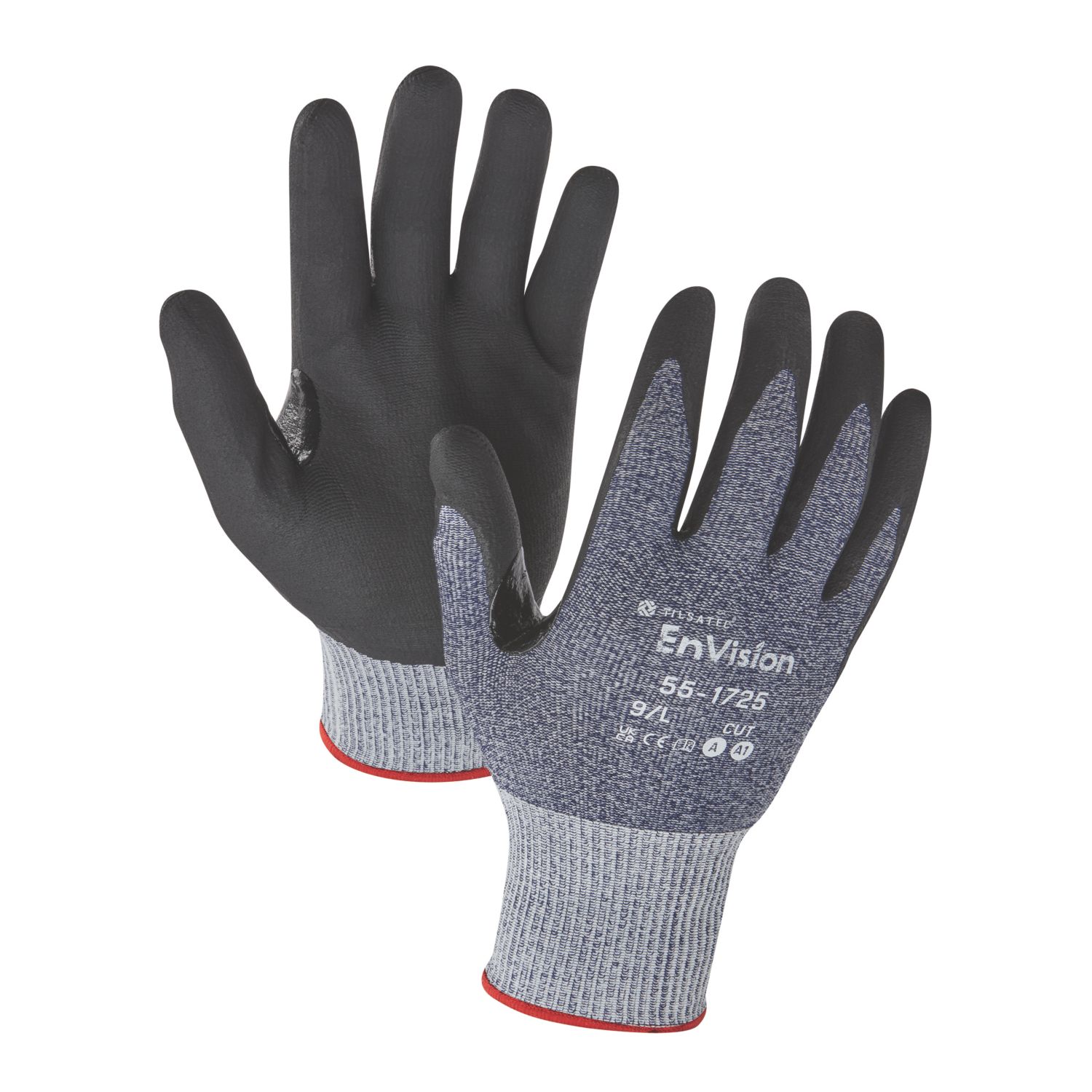 Tilsatec EnVision Cut A Gloves Blue / Black Small (346CM)
